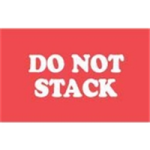 3 x 5" Do Not Stack Label