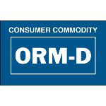 2 1/4 x 1 3/8" ORM-D Consumer Commodity Labels