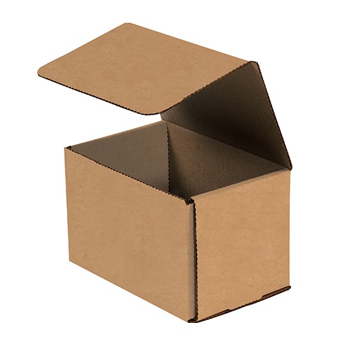 6 x 4 x 4 Kraft Corrugated Mailer 10-Pack