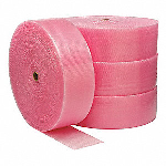 5/16" 48" x 375` Anti-Static Bubble Roll, Perfed 12", Medium Bubble, 4ct