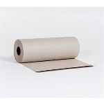 24" x 600' 60# Grey Bogus Kraft Paper Roll