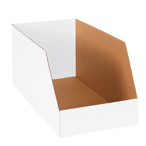 12 x 24 x 12 Jumbo Open-Top Bin Box 25ct