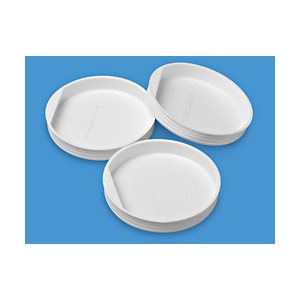 Pack of 100 4 Ship Now Supply SNMTCAP4 Plastic End Caps White