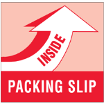 4" x 4" Packing Slip Inside Labels 500ct Roll
