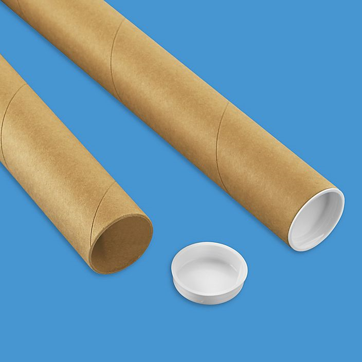 6" x 30" Heavy-Duty Kraft Mailing Tube 10ct