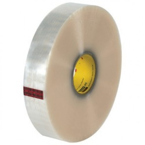 3" x 1000 yds 1.9 Mil Medium Grade Clear Hot Melt Carton Sealing Tape
