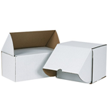 11 3/4 x 7 1/4 x 4 3/4" Outside Tuck Corrugated Mailers, 50ct