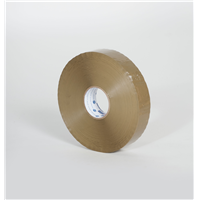 2" x 1000 yds 1.9 Mil Medium Grade Tan Hot Melt Carton Sealing Tape