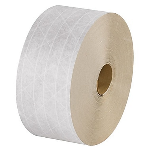 2.75" x 450` White Production Grade Reinforced Tape 8ct