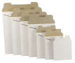 22 x 27" White Tab Lock Original StayFlat Mailer