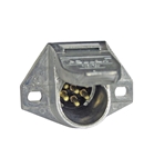Pollak 7 Pole Pin-Type Zinc Connector Vehicle End
