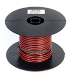 16 Gauge Black & Red Bonded Wire 100'