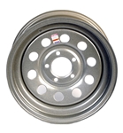 Dexstar 15" x 6" Silver Mod Wheel 545