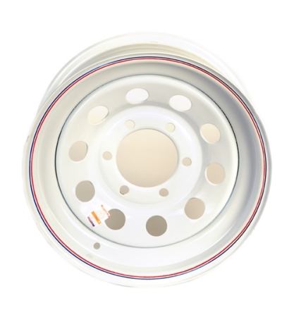 Dexstar 15" x 6" White Mod Wheel