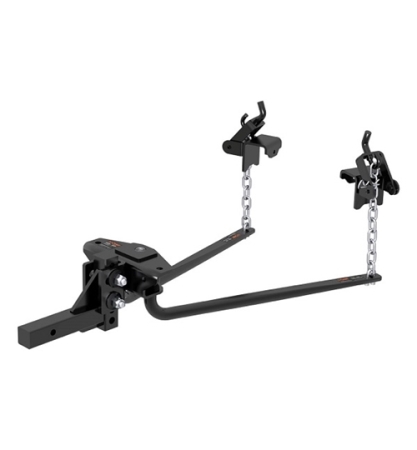 Curt 10K Adjustable Round Bar Weight Distribution Hitch