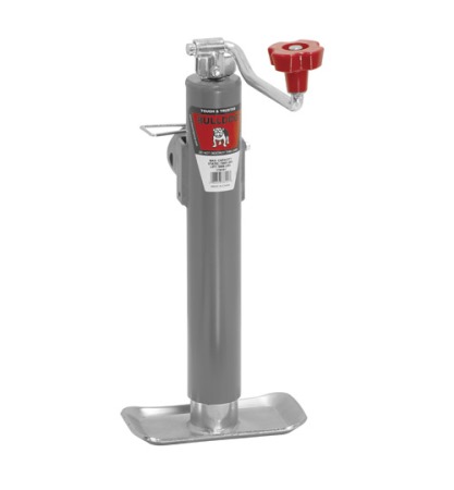 Bulldog 5K Topwind Pipe Mount Swivel Jack 10"