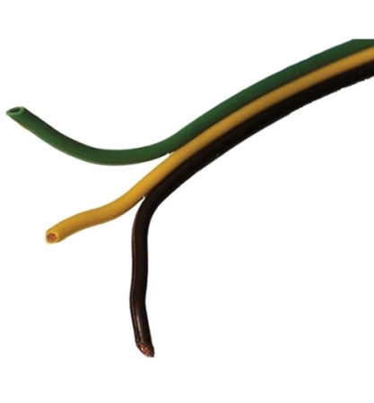 18 Gauge Yellow, Brown, Green Bonded Wire