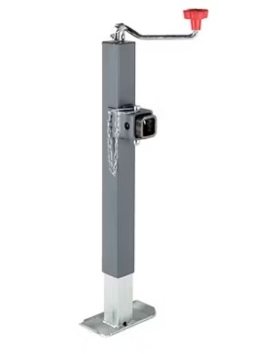 Bulldog 5K Topwind Square Pipe Mount Swivel Jack 15"