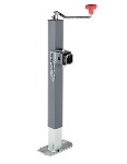 Bulldog 5K Topwind Square Pipe Mount Swivel Jack 15"