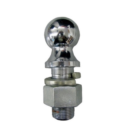 Wallace Forge 2" 13K Chrome Hitch Ball, 1-1/4" Shank