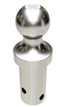 Wallace Forge 2-5/16 Inch 30K Smooth Shank Hitch Ball
