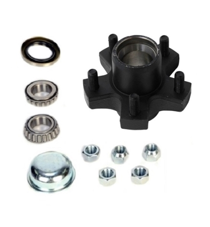 Dexter 5 on 4.5" Standard Hub Kit, 1" Spindle for 2K Axles