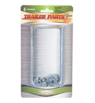 Redline 3/8" x 2-3/8" x 5-1/4" Square Zinc U-bolts, Nuts & Washer