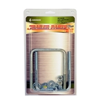 Redline 3/8" x 3-3/8" x 4-1/4" Square Zinc U-bolts, Nuts & Washers