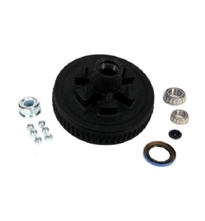 Dexter 6 on 5.5' EZ-Lube Hub, Drum Kit For 6K Axles