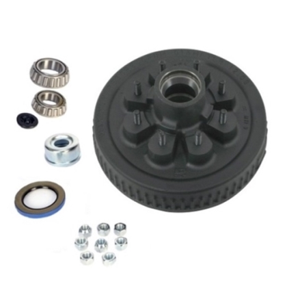 Dexter 8 on 6.5" EZ-Lube Hub & Drum Kit For 6K, 7K Axles