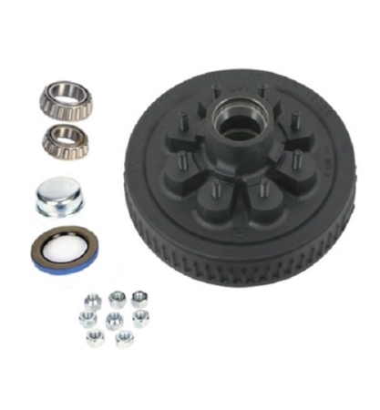 Dexter 8 on 6.5" Standard Hub, Drum Kit For 6K, 7K Axles