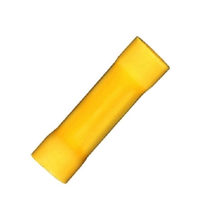 10-12 Gauge Butt Connector Yellow