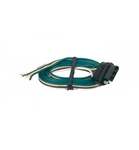 Hopkins 4 Pole Vehicle End Connector with 48" 18GA Lead