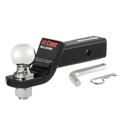 Curt 2" 7.5K Ball Mount, 2" Drop, 2-5/16" Ball
