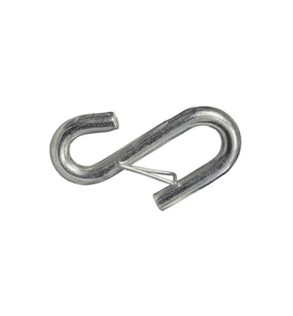 Laclede Chain 2K 3/8" Zinc S-Hook & Latch for 3/16" Chain