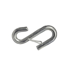 Laclede Chain 5K 7/16" Zinc S-Hook & Latch for 1/4" Chain