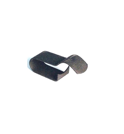 Black 1/4" ID Wire Frame Clip