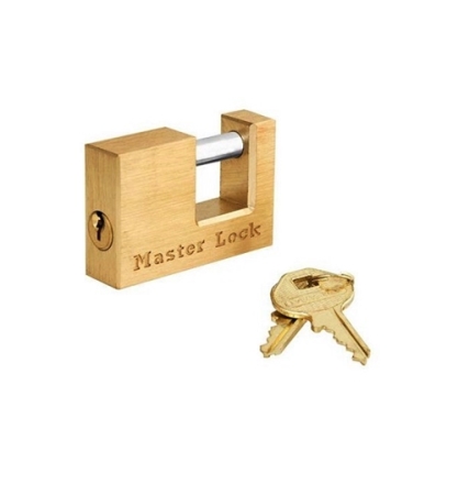 Masterlock Brass Trigger Lock 2-1/4" Shackle