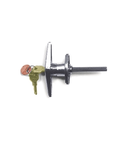 Locking T Style Door Handle, 3-1/2" Long Shaft