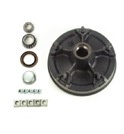 Dexter 5-Spoke UTG 12" Standard Hub, Drum Kit for 6-7K Axles