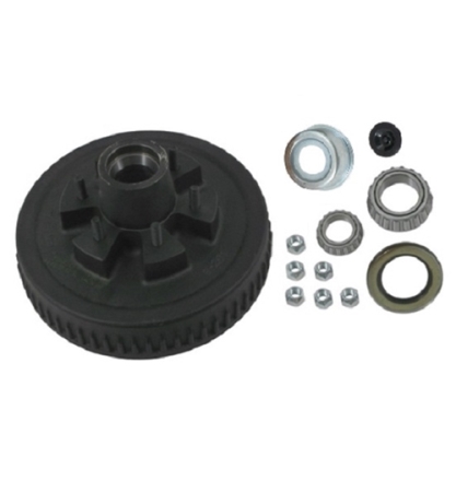 Dexter 6 on 5.5" EZ-Lube Hub, Drum Kit for 5.2K Axles