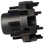 Dexter 12K Hub with Studs and Races 8 on 6.5