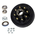 Dexter 8 on 6.5" Standard Hub, Drum Kit for 6K, 7K Axles w 9/16" Studs