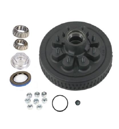 Dexter 8 on 6.5" Oil Hub & Drum Kit for 6K, 7K Axles