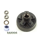 Dexter 5 on 4.5" EZ-Lube Hub, Drum Kit for 2K Axles w 1-1/16" Spindles