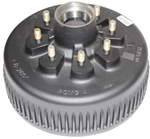 Dexter Non-ABS Hub-Drum with Studs and Races 8 on 6.5