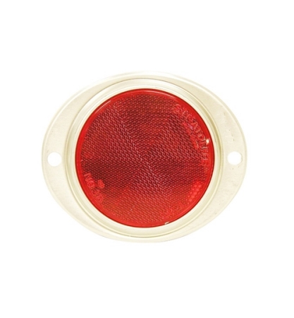 Peterson Red Reflector & Aluminum Bracket