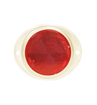 Peterson Red Reflector & Aluminum Bracket