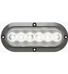 Optronics Surface Mount Clear 6" Oval Back-up Light