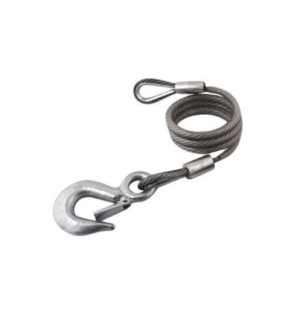 2K 36" Safety Cable with 1 Clevis Latch